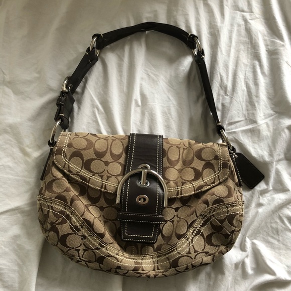 SOLD Coach Monogram Handbag